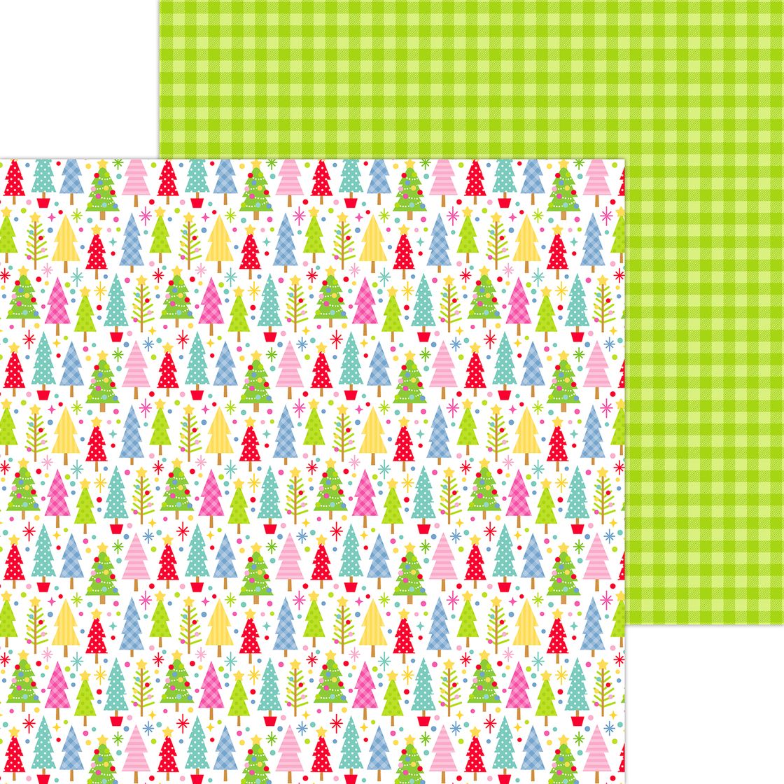 All Spruced Up 12x12 Pattern Cardstick Oh What Fun Doodlebug Design