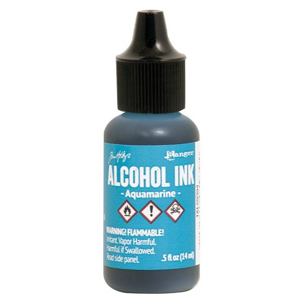 Tim Holtz Alcohol Ink .5 Ounce Aquamarine - Ranger