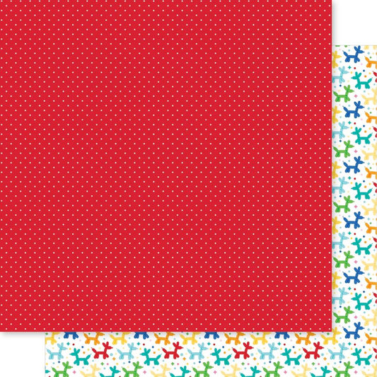 Birthday Bash Balloons Double Sided 12x12 Cardstock - Bella Blvd