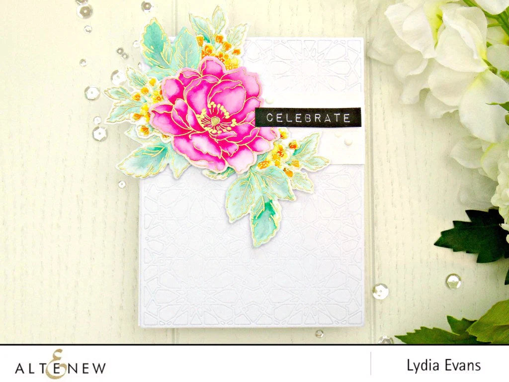 Altenew - Beautiful Day Floral Bundle Stamp Set and Die Set Bundle