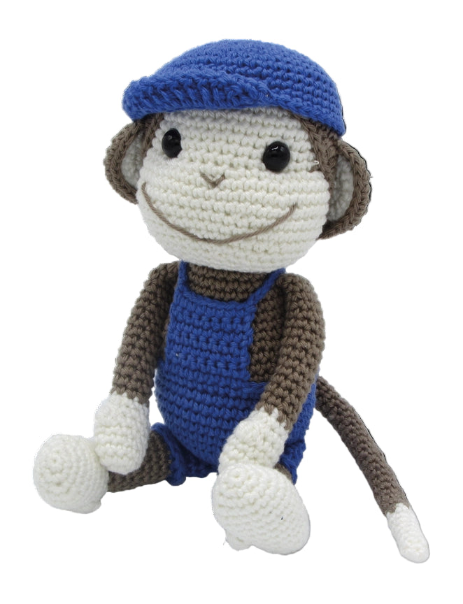 Brian Monkey Crochet Kit DIY Handicraft USA