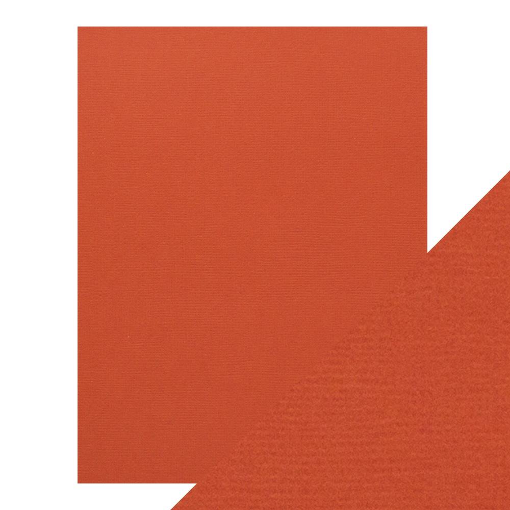Brick Red - Craft Perfect Weave Textured Classic Cardstock 8.5"X11" 10/Pkg