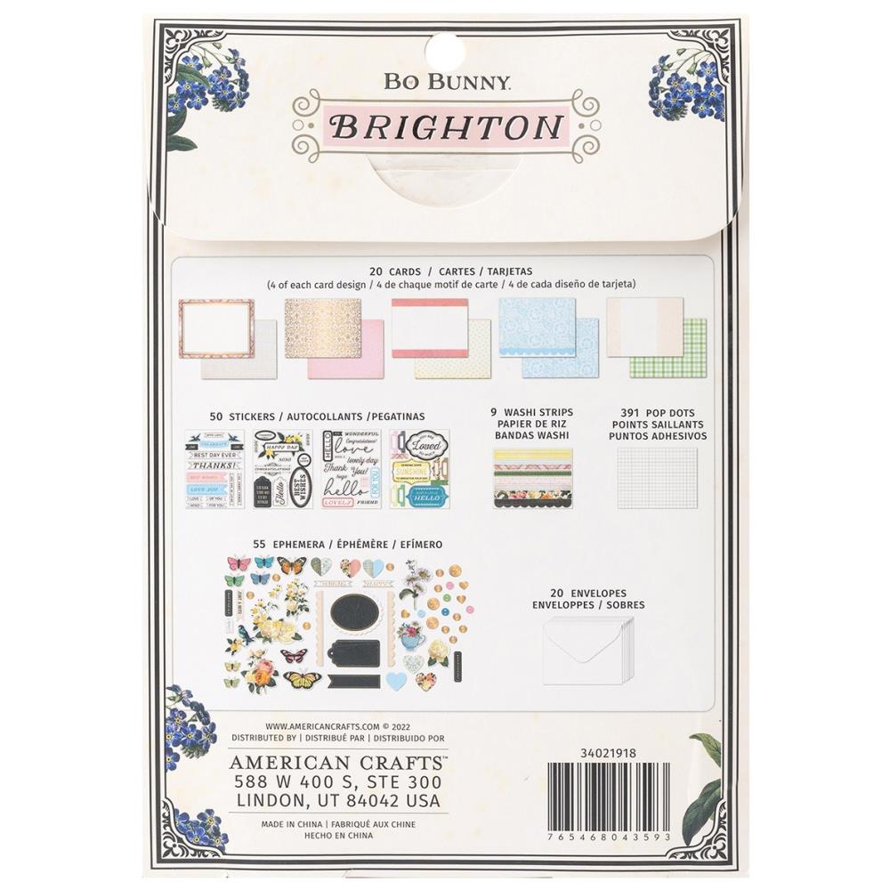 Bo Bunny Brighton Cardmaking Card Kit
