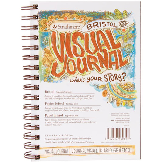 Strathmore Visual Journal Bristol Smooth 5.5"X8"