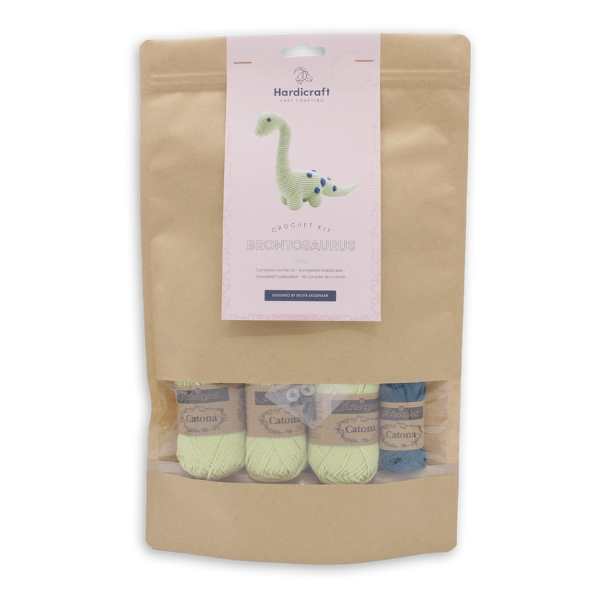 Brontosaurus - DIY Crochet Kit  - Hardicraft USA