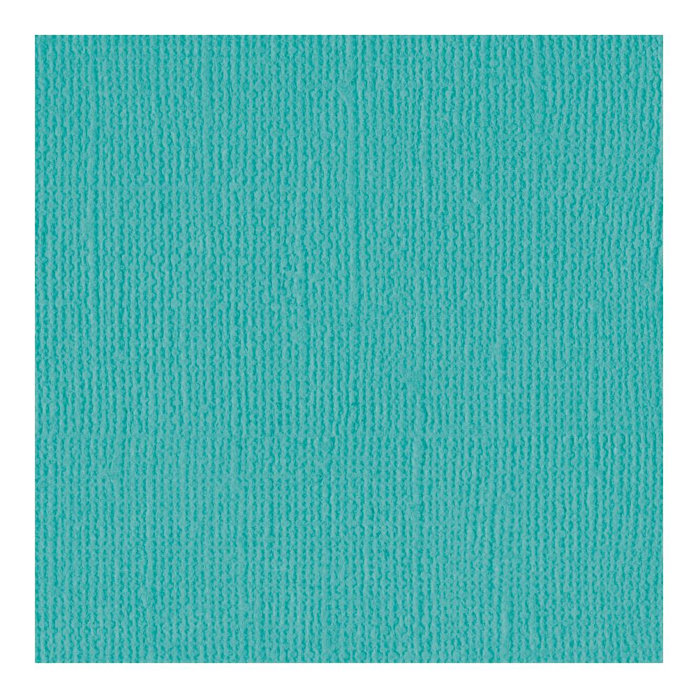 Bazzill Mono Capri Sea Canvas Cardstock 12x12 Scrapbook Paper