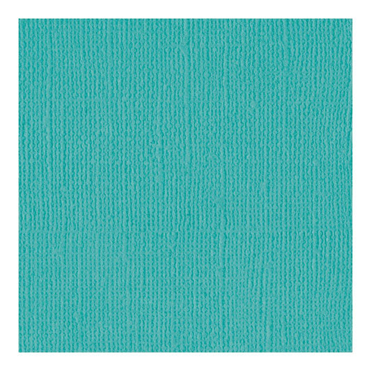 Bazzill Mono Capri Sea Canvas Cardstock 12x12 Scrapbook Paper