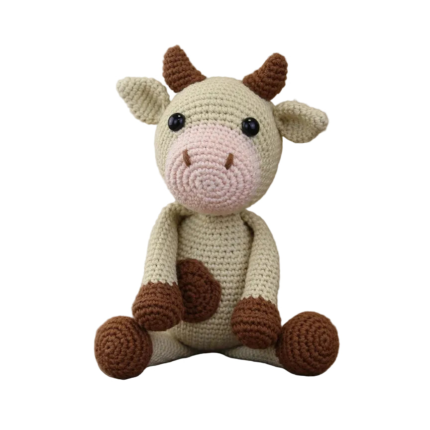 Carmen Cow DIY Crochet Kit by Hardicraft