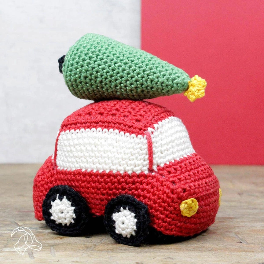 Christmas Car - DIY Crochet Kit  - Hardicraft USA