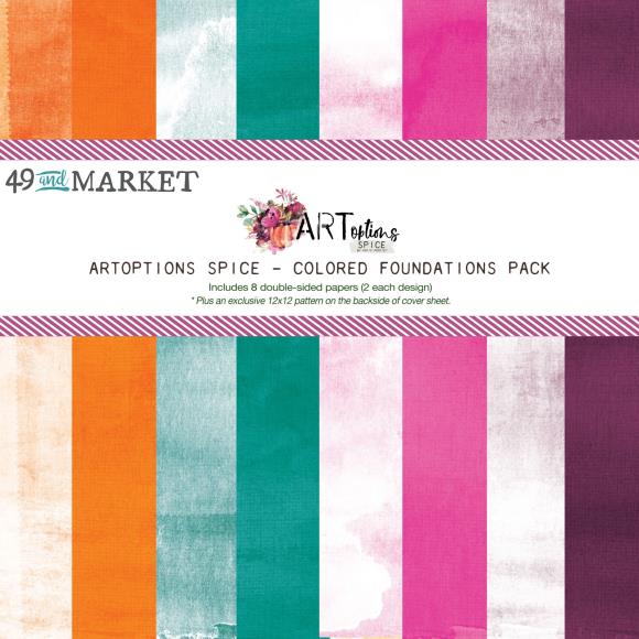 ARToptions  Spice Colored Foundations Collection Pack - 49 and Market