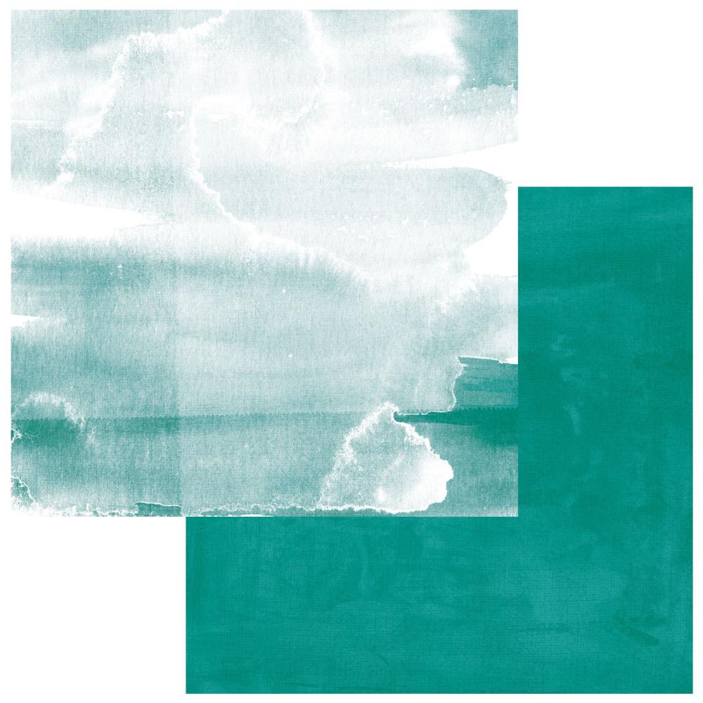 Colored Foundations 2 Teal ARToptions Spice 12x12 Double Sided Cardstock - 49 and Market