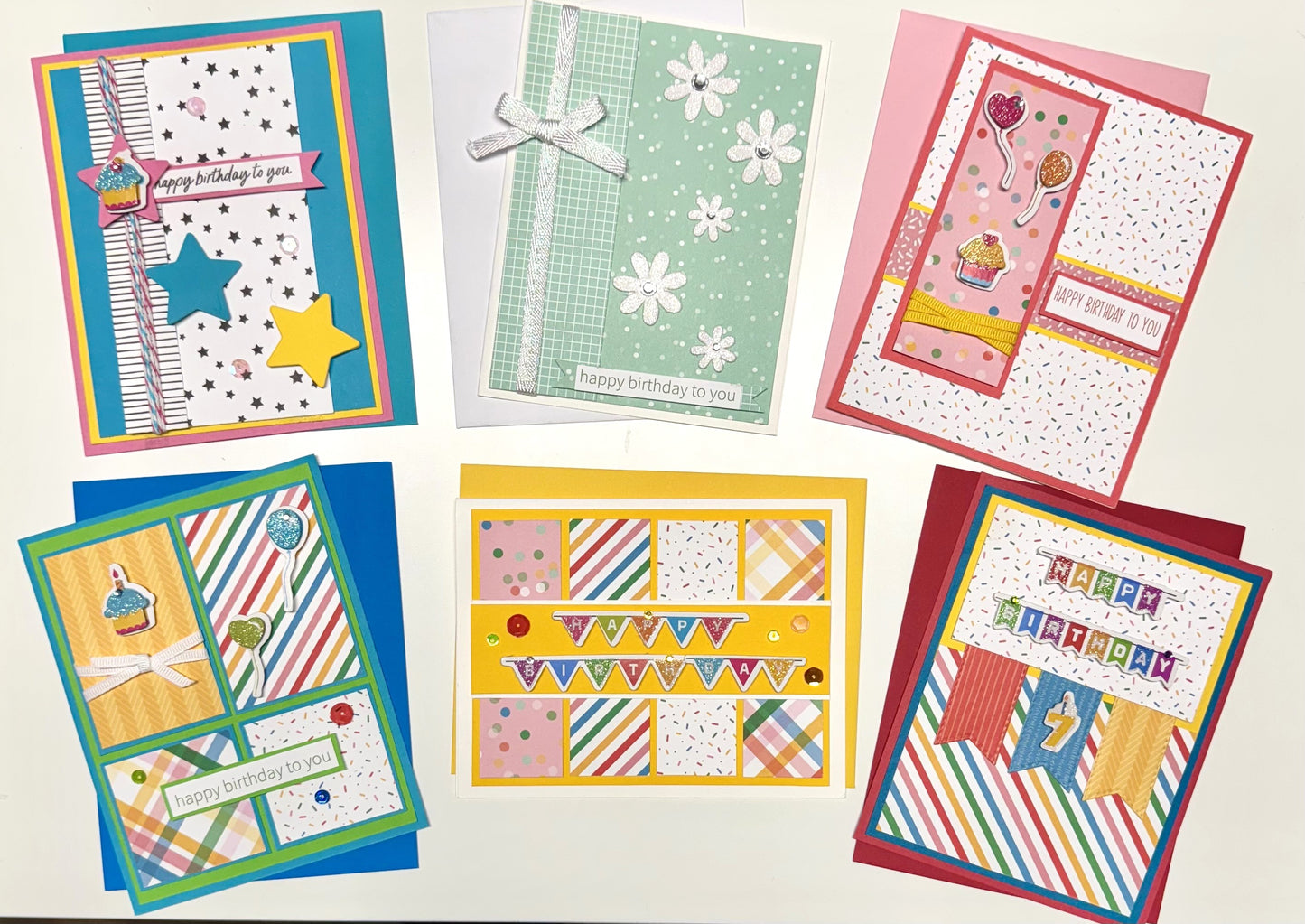 Birthday Confetti Card Kit - Limited Edition Exclusive - Intermediate Level