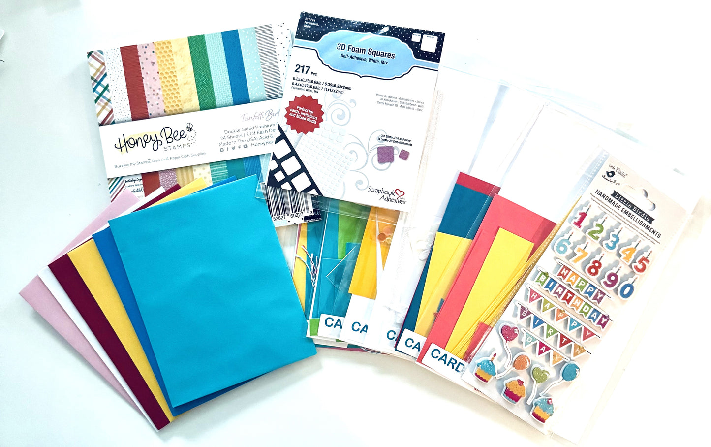 Birthday Confetti Card Kit - Limited Edition Exclusive - Intermediate Level