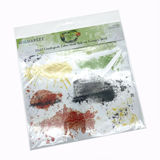 Countryside Color Wash Rub ons Vintage Artstry by 49 and Market