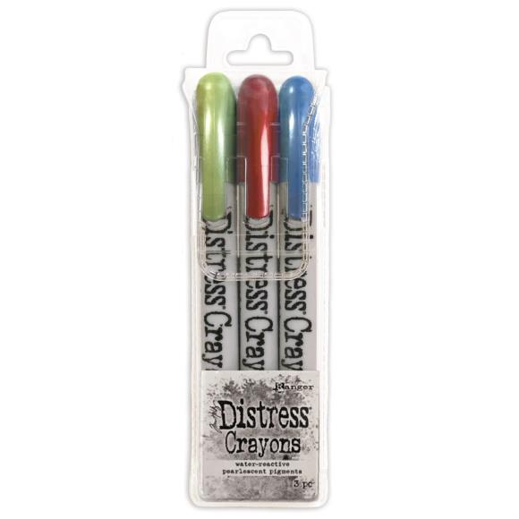 Holiday Set 3 Crayon Pearl Set - Tim Holtz Ranger