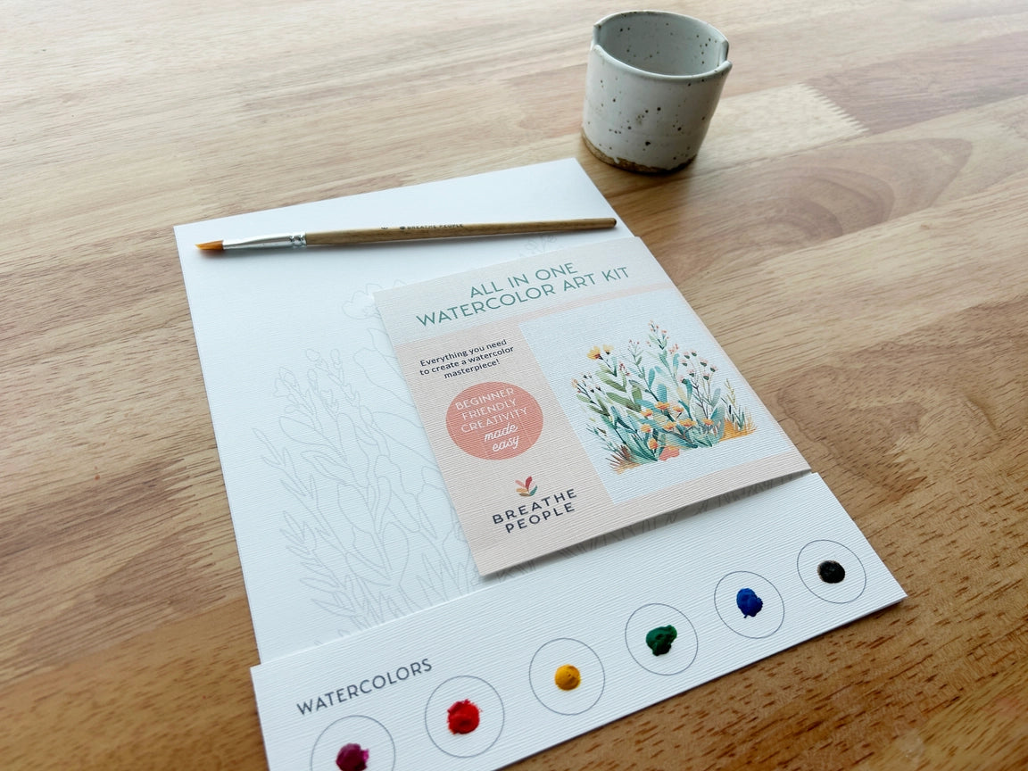 All-in-One Watercolor Kit - Desert Bloom - by Breathe People