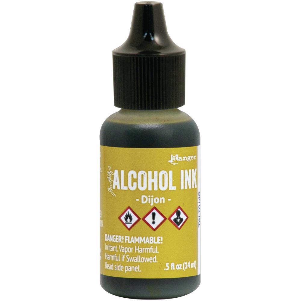 Tim Holtz Alcohol Ink .5 Ounce Dijon - Ranger