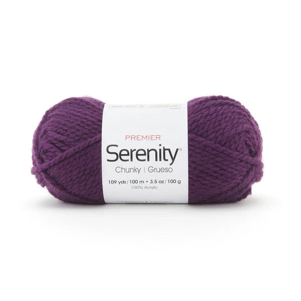 Premier Serenity Chunky Solids Yarn - 3 Pack