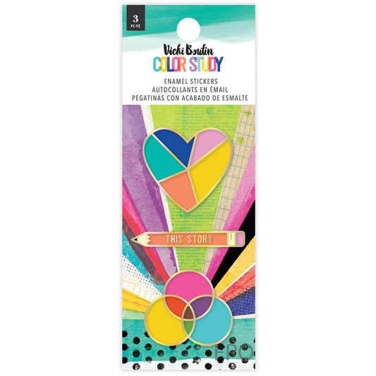 Color Study Enamel Stickers - Vicki Boutin