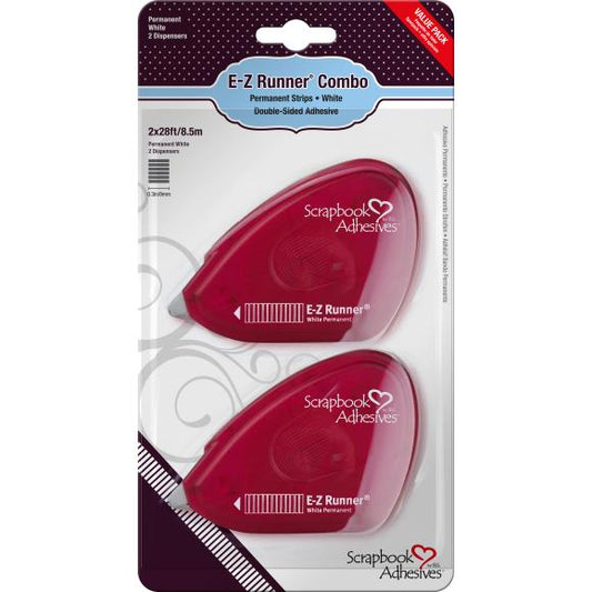 EZ Runner Duo Pack Scrapbook Adhesives by 3L Tape Runner
