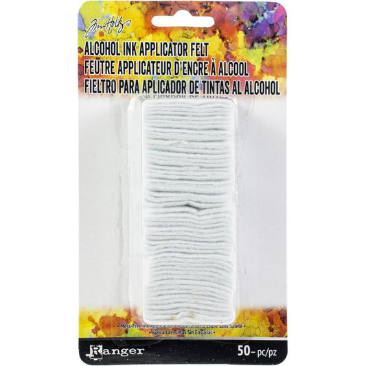 Tim Holtz Adirondack Alcohol Ink Applicator Felt 50/Pkg - Ranger