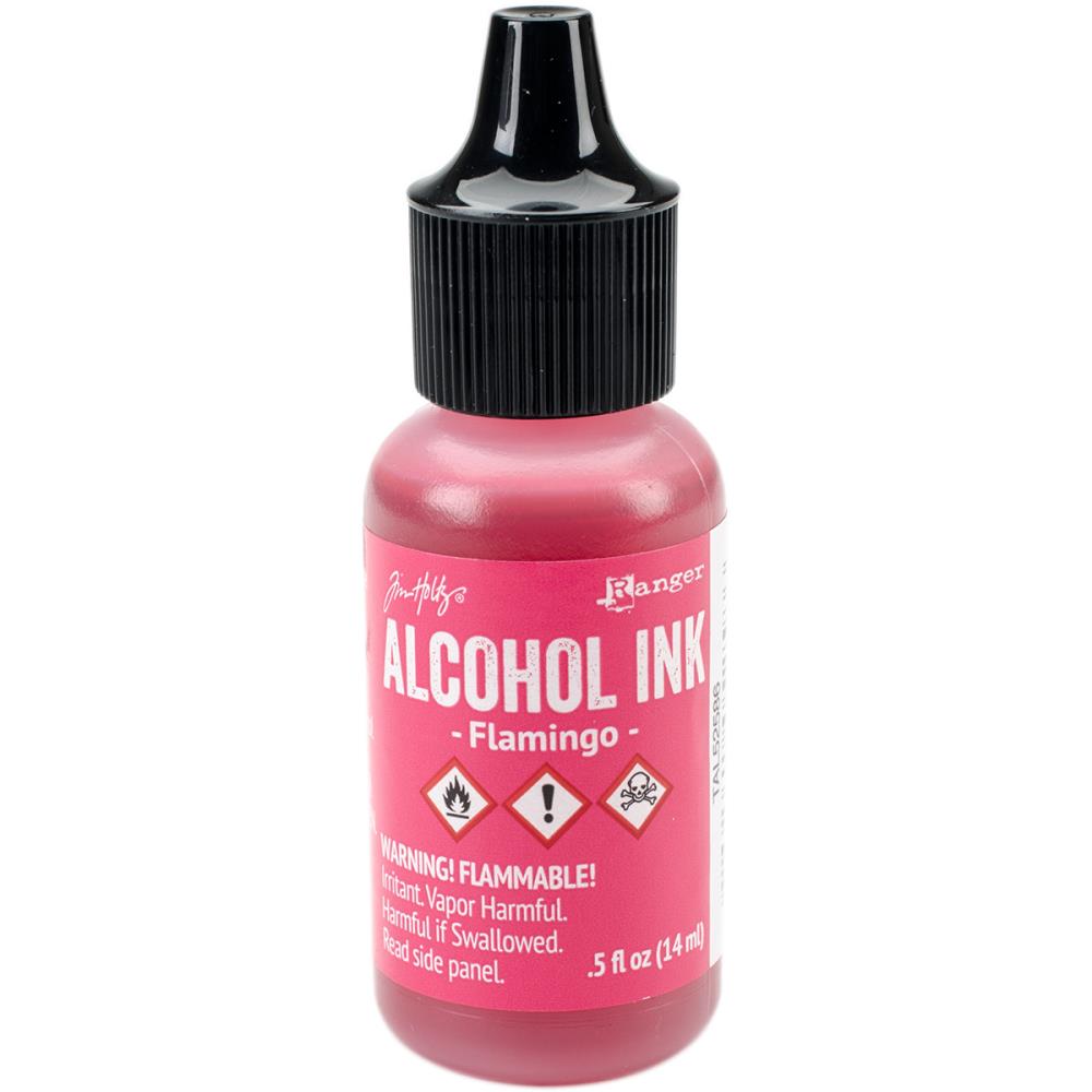 Tim Holtz Alcohol Ink .5 Ounce Flamingo - Ranger
