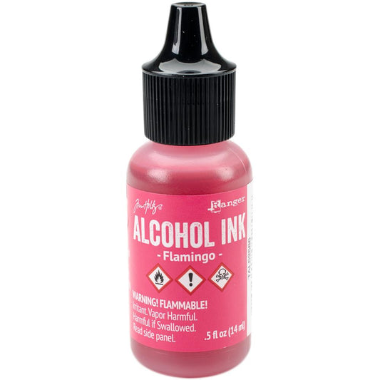 Tim Holtz Alcohol Ink .5 Ounce Flamingo - Ranger