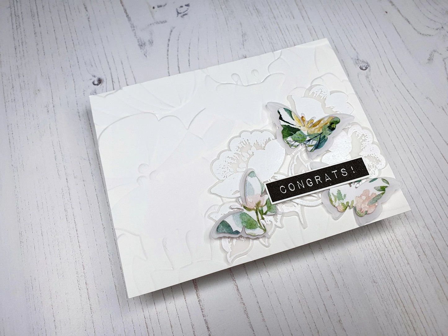 Altenew Flowers and Leaves 3D Embossing Folder 6x6
