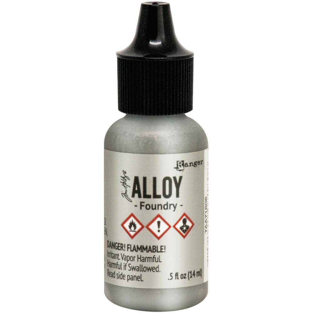 Tim Holtz Alloys Ink .5 Ounce Foundry - Ranger