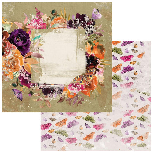 Ginger Kiss ARToptions Spice 12x12 Double Sided Cardstock - 49 and Market