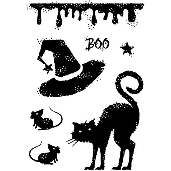 Halloween Props 3x4 Woodware Craft Collections - Creative Expressions