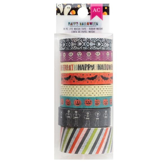 Happy Halloween Holographic Foil Washi Tape - American Crafts