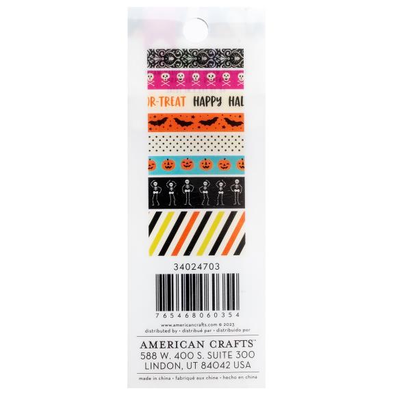 Happy Halloween Holographic Foil Washi Tape - American Crafts