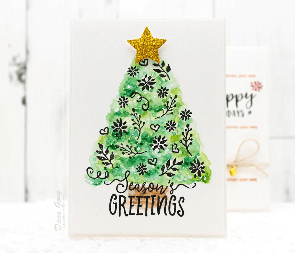 Altenew - Happy Holidays Stamp Set