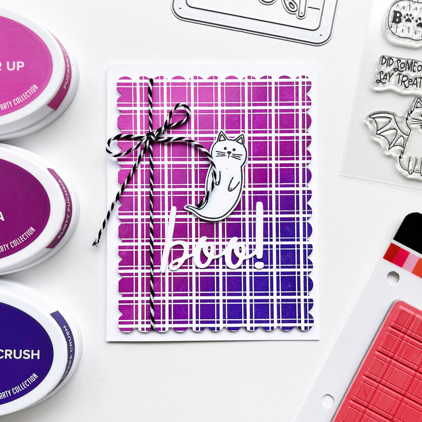 Happy Meowloween Cats Clear Stamp Set Catherine Pooler Designs - Fair Play Collection