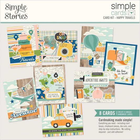 Simple Stories Happy Travels Card Kit