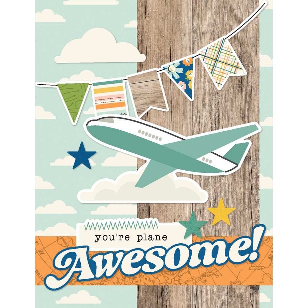 Simple Cards Happy Travels -Simple Stories Card Kit
