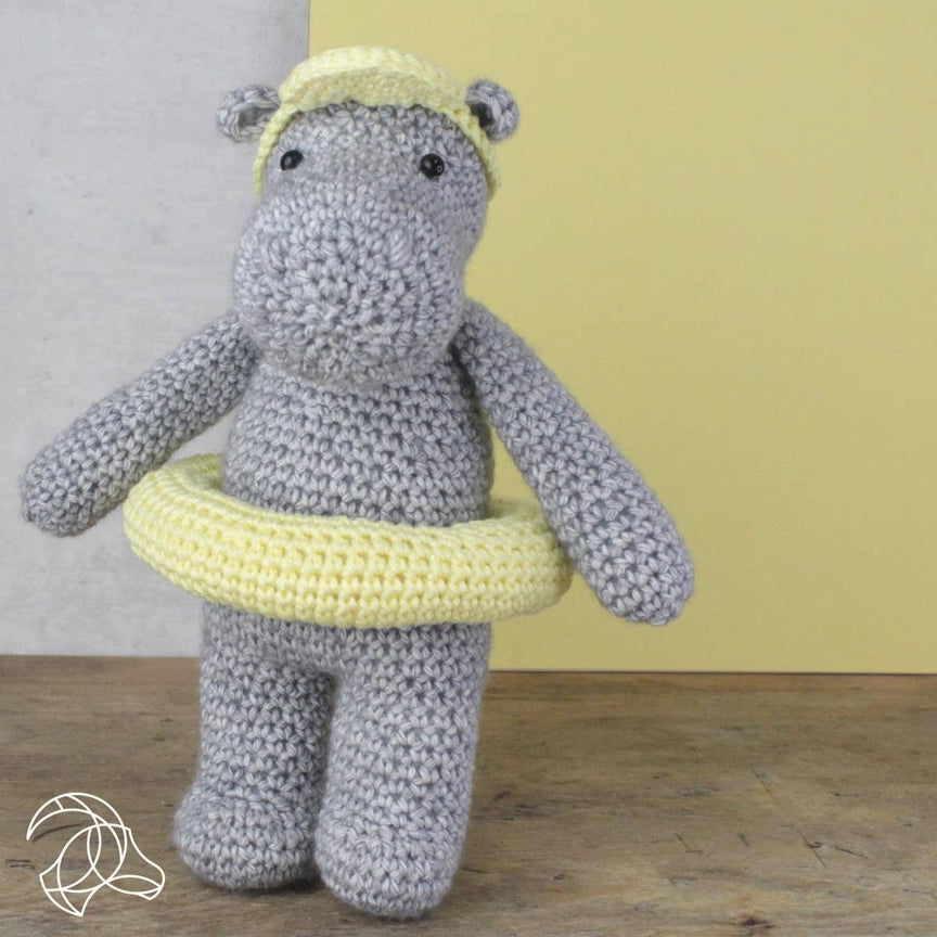 Henny Hippo - DIY Crochet Kit  - Hardicraft USA