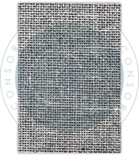 Craft Consortium Clear Polymers Stamp - Hessian Burlap Texture