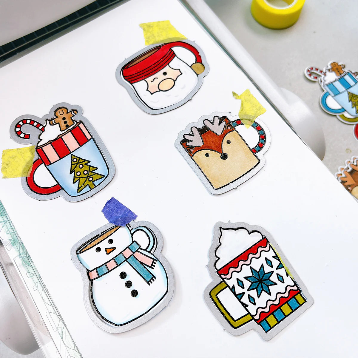 Holiday Mug Shots Clear Stamp Set Catherine Pooler Designs