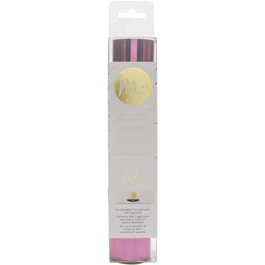 Minc Reactive Foil - Hot Pink 6"x 5' Roll by Heidi Swapp