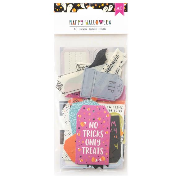 Happy Halloween Ephemera Die Cuts - American Crafts