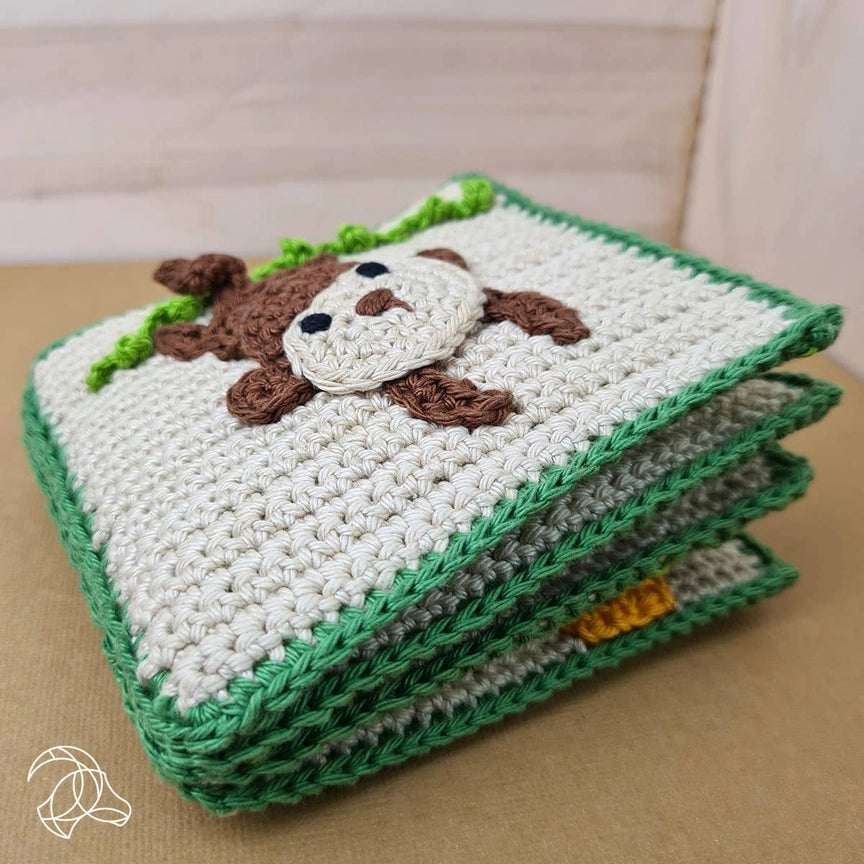 Jungle Soft Book - DIY Crochet Kit  - Hardicraft USA