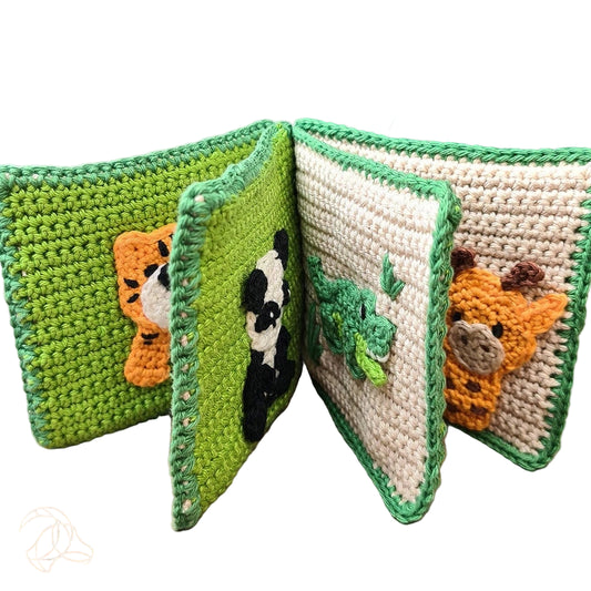 Crochet Jungle Soft Book  Crochet Kit DIY Handicraft USA