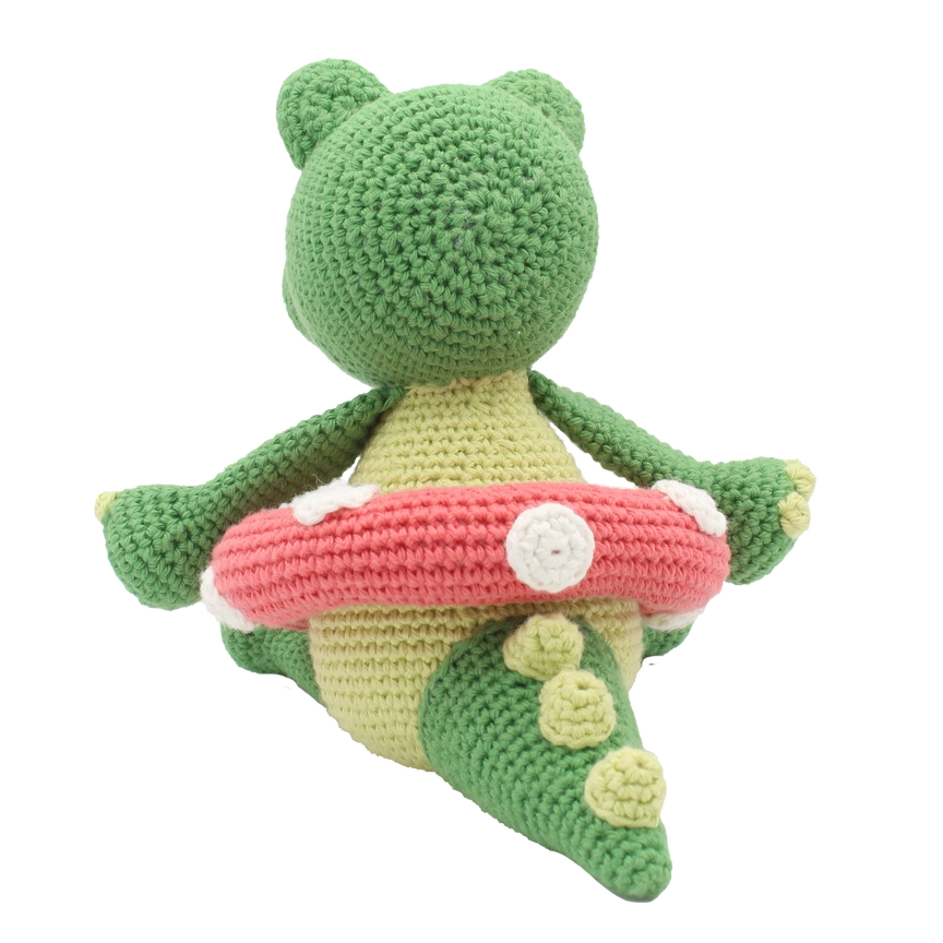 Klaas Crocodile - DIY Crochet Kit  - Handicraft USA