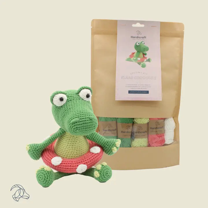 Klaas Crocodile - DIY Crochet Kit  - Hardicraft USA