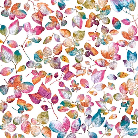Mixed Media Leaves Laser Cut Outs ARToptions Spice - 49 and Market
