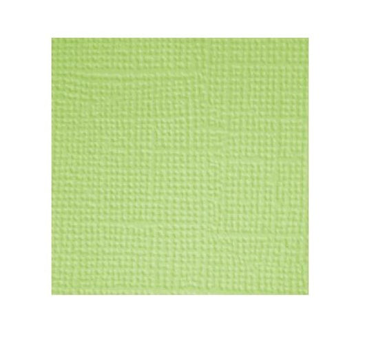 Limeade Green Textured 12x12 Cardstock - Doodlebug Design