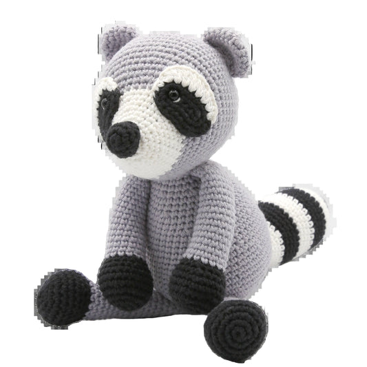 Lyanna Raccoon Crochet Kit DIY Handicraft USA