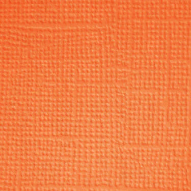 Mandarin Textured Cardstock by Doodlebug Designs